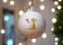 Labrador Yellow Ceramic Round Bauble